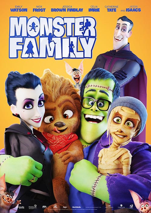 دانلود انیمیشن خانواده هیولا Monster Family 2017