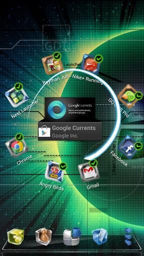 دانلود نسخه جدید لانچر فوق العاده زیبای Next Launcher 3D v1.25.1 لانچر سه بعدی اندروید