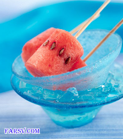 تزئین هندوانه شب یلدا