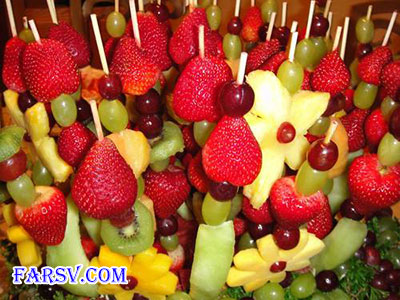 تزئین هندوانه شب یلدا