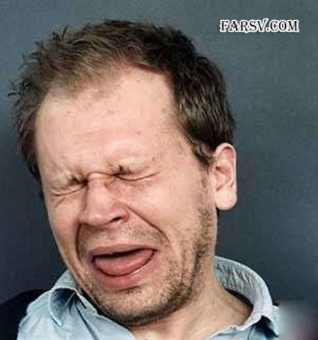 چهره های خنده دار و چندش آور هنگام عطسه + تصاویر چهره خنده دار افراد هنگام عطسه