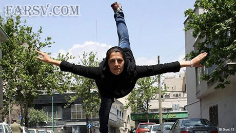 دختر بدلکار ایرانی در فیلم جمیز باند