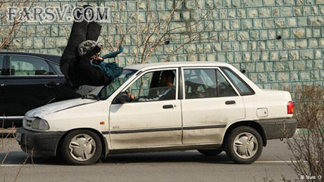دختر بدلکار ایرانی در فیلم جمیز باند