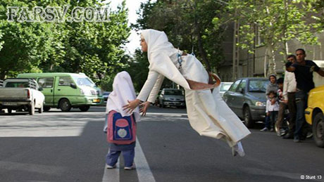 دختر بدلکار ایرانی در فیلم جمیز باند