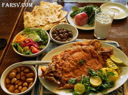 آداب غذا خوردن در احادیث چهل حدیث درباره آداب غذا خوردن