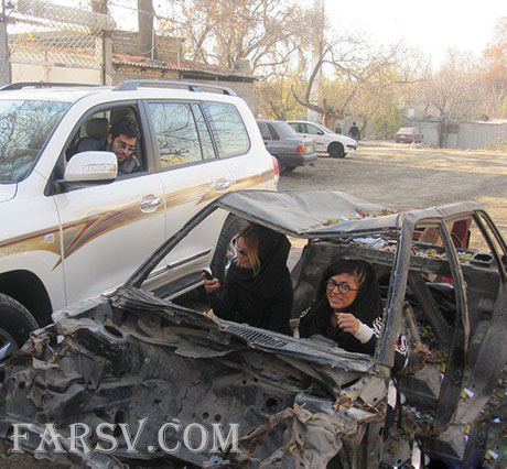 پراید سواری دختران