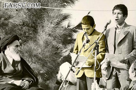 عکس محمد اصفهانی در کنار امام خمینی