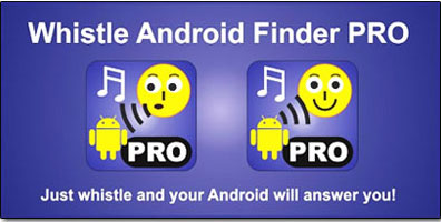 پیدا کردن گوشی گم شده با صدا زدن آن توسط Whistle Android Finder PRO
