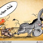 کاریکاتور جالب از خرید شب عید