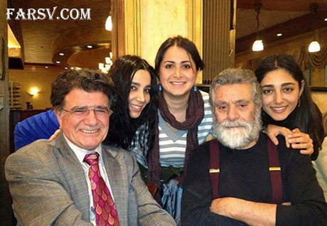 عکس گلشیفته با شجریان و بهروز وثوقی