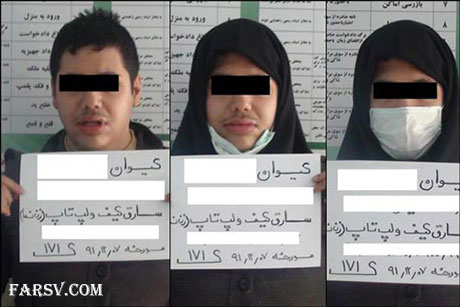 سارق زن نما در دانشگاه بازداشت شد + عکس سارق زن نما