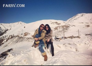 عکس های دیدنی از خانواده بازیگران معروف سینما و تلویزیون آناهیتا نعمتی و خواهرش