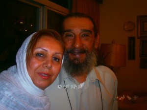عکس های دیدنی از خانواده بازیگران معروف سینما و تلویزیون انوشیروان ارجمند و همسرش