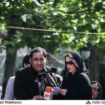 تصاویر هنرمندان در مراسم عسل بدیعی