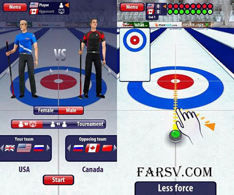 دانلود بازی Curling3D v2.0.18