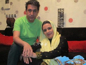 عکس های دیدنی از خانواده بازیگران معروف سینما و تلویزیون فلورا سام و همسرش مجید اوجی