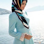جدیدترین مدل های مانتو با پوشش حجاب