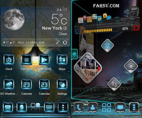 دانلود نسخه جدید لانچر فوق العاده زیبای Next Launcher 3D v1.25.1 دانلود نسخه جدید لانچر اندروید Next Launcher 3D v1.25.1