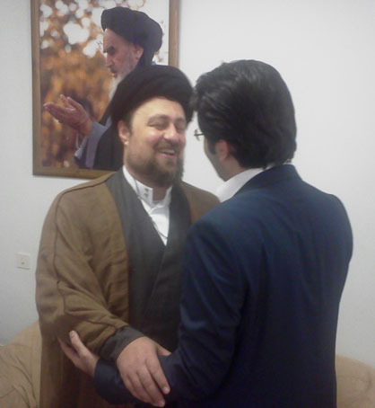 عقد فرزاد حسنی و آزاده نامداری در جماران
