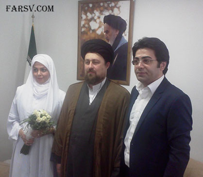عقد فرزاد حسنی و آزاده نامداری در جماران
