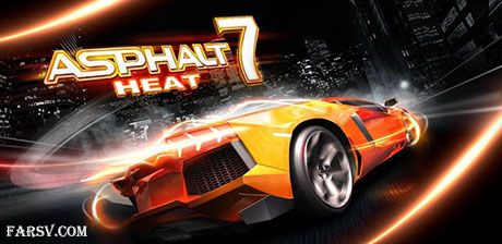 دانلود بازی آسفالت 7 برای اندروید Gameloft Asphalt 7 Heat v1.06