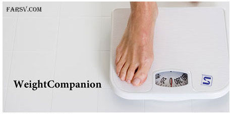 کاهش وزن و رژیم لاغری با نرم افزار WeightCompanion 1.2