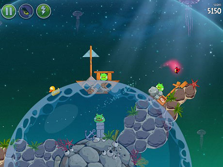 دانلود ورژن جدید پرندگان خشمگین Angry Birds Space v1.5.2 (اندروید) انگری بردز اندروید Angry Birds Space v1.5.2 Android