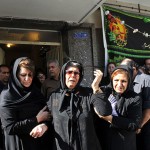 عکس بازیگران در مراسم ختم پدر حامد بهداد