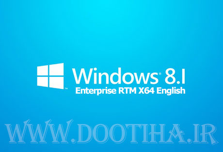 Microsoft Windows 8.1 Enterprise RTM X64 VOLUME ENGLISH DVD