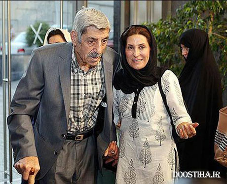 جدیدترین عکس های دیدنی و جالب از بازیگران عکس فاطمه معتمد آریا و پدرش