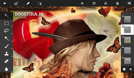 دانلود نرم افزار فتوشاپ برای اندروید Adobe Photoshop Touch v1.7.5 Adobe Photoshop Touch v1.6.1