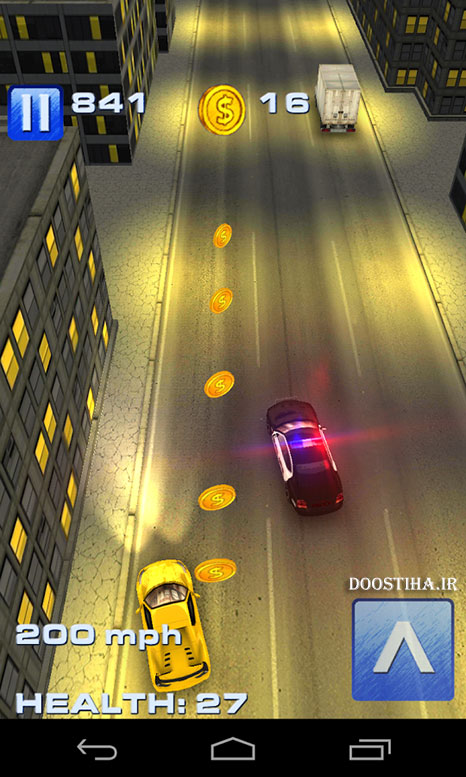 دانلود بازی تعقیب و گریز با پلیس Crime Racing City 3.1 (اندروید) Crime Racing City