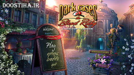 دانلود بازی Dark Cases: The Blood Ruby Collector's Edition Dark Cases: The Blood Ruby Collector's Edition