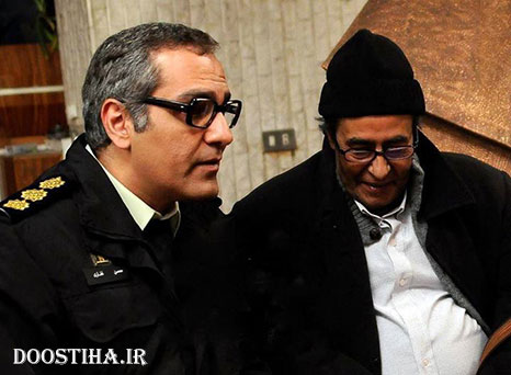 عکس مهران مدیری در کنار خسرو شکیبایی مهران مدیری و خسرو شکیبایی