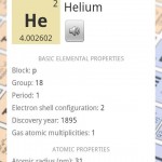 دانلود جدول مندلیف برای گوشی های اندرویدی Periodic Table 2.2.3 دانلود جدول مندلیف برای اندروید Periodic Table 2.2.3