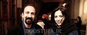 اصغر فرهادی و لیلا اوتادی