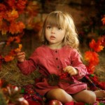 عکس های زیبای کودکان و پاییز