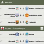 پیگیری نتایج فوتبال در اندروید با Soccer Scores Pro - FotMob 12 Soccer Scores Pro - FotMob 12