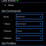 کنترل آهنگ در موبایل با حرکات دست با برنامه Wave Control Pro 2.84 کنترل موزیک با دست توسط Wave Control Pro