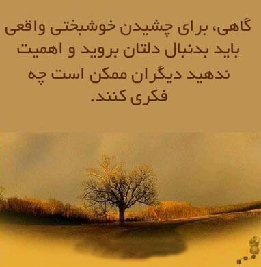 جملات تصویری الهام بخش و گل واژه های آموزنده