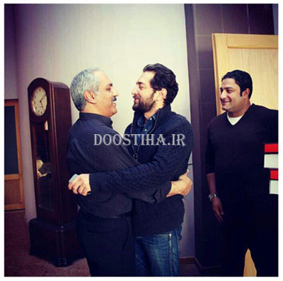 بازدید بهرام رادان از پشت صحنه سریال شوخی کردم