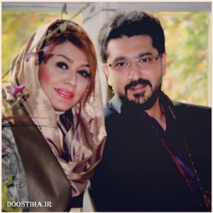 امیرحسین مدرس و همسرش