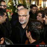 عکس های بازیگران در مراسم ختم همسر بنیامین بهادری مراسم ختم همسر بنیامین با حضور هنرمندان
