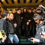 عکس های بازیگران در مراسم ختم همسر بنیامین بهادری مراسم ختم همسر بنیامین با حضور هنرمندان