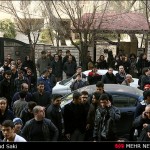 عکس های بازیگران در مراسم ختم همسر بنیامین بهادری مراسم ختم همسر بنیامین با حضور هنرمندان