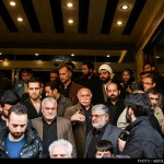 عکس های بازیگران در مراسم ختم همسر بنیامین بهادری مراسم ختم همسر بنیامین با حضور هنرمندان