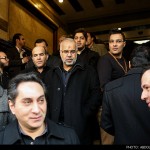 عکس های بازیگران در مراسم ختم همسر بنیامین بهادری مراسم ختم همسر بنیامین با حضور هنرمندان