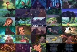 دانلود دوبله فارسی کارتون تارزان 2 با کیفیت Tarzan II 2005