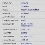 بررسی مشخصات سخت افزاری گوشی های اندروید با CPU-Z v1.0.4 CPU-Z For Android