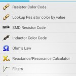 آشنایی با علم الکترونیک توسط اپلیکیشن ElectroDroid v3.4.4 Pro نرم افزار مدارهای الکتریکی برای اندروید